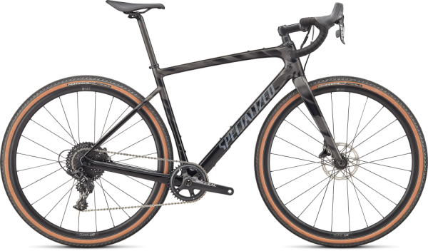 Specialized Diverge Sport Carbon Gloss Smoke/Black/Transparent/Chrome/Wild 56