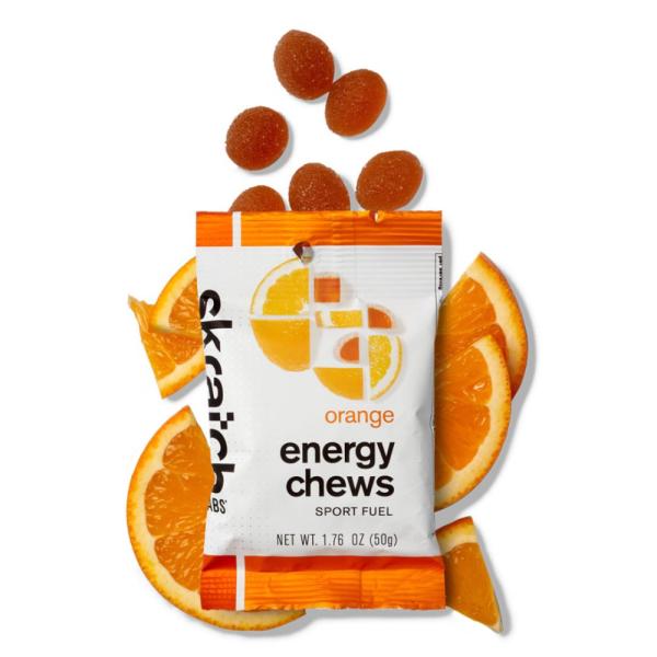 Skratch Energy Chews Sport Fuel, orange, 50g