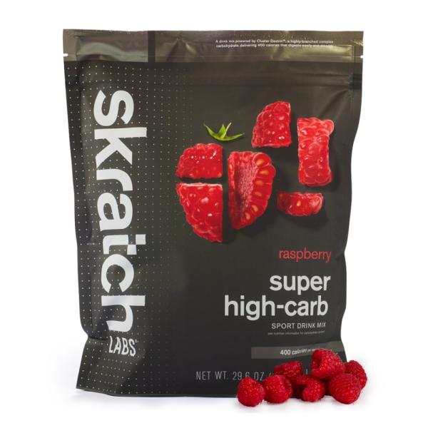 Skratch Super High-Carb Drink, raspberry, 840g