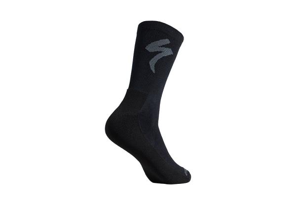 Specialized PrimaLoft&reg; Lightweight Tall Logo Socks L Black