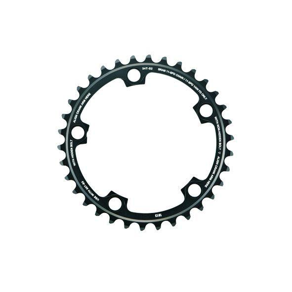 SRAM Kettenblatt 34Z Road (50-34)Red22/Force22/Rival22 110 BCD schwarz