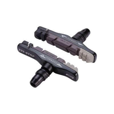 BBB Bremsschuh Tristop Shimano V-Brakes MTBCartridge, 3-Color, 3-Contour, 2 Paar Produktbild 1