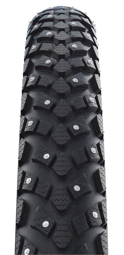 Schwalbe Pneu Marathon Winter Plus 26x1.75 Starr mit Reflexstreifen black  Produktbild 1