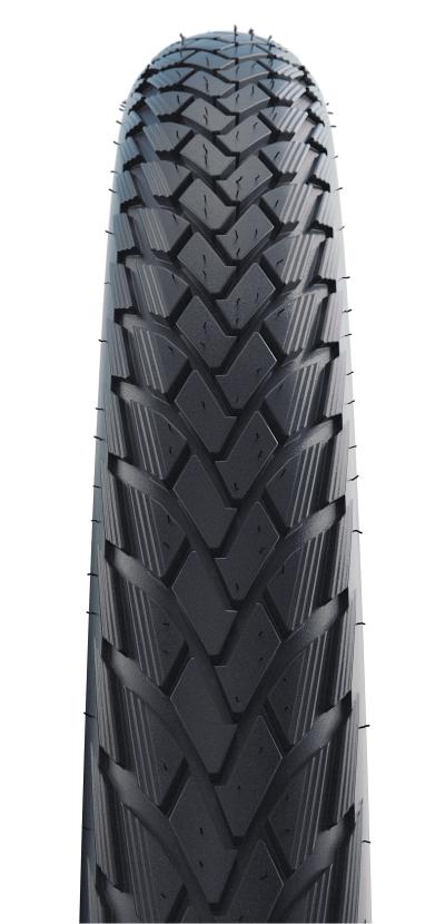 Schwalbe Pneu Green Marathon 20x1.75 GG Starr mit Reflexstreifen black  Produktbild 1