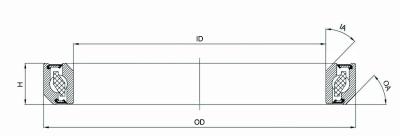 Union Kompaktlager CB-751 34.1x46x7 45&deg;/45&deg;  Produktbild 4