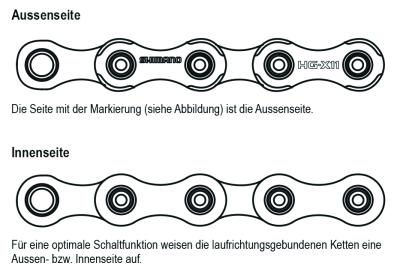 Shimano Kette ULTEGRA CN-6701 HG 10-Gang 114 Glieder Pin  Produktbild 1