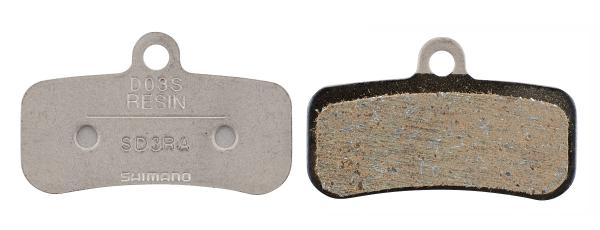 Shimano Bremsbel&auml;ge D03S Kunstharz Paar 