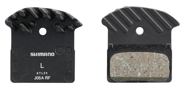 Shimano Bremsbel&auml;ge J05A Kunstharz mit Lamellen Paar 