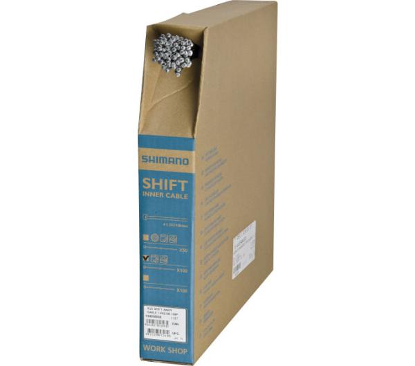 Shimano Schaltkabel-Spenderbox 1.2x2100 mm Inox im Workshop Karton 100 St&uuml;ck 